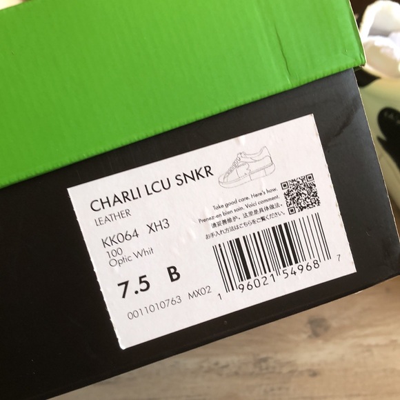 NWB Kate Spade Charli White and Black Sneakers size 7.5 - Picture 12 of 13